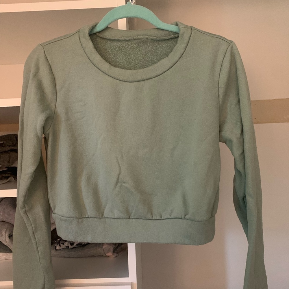 Alo cropped sweatshirt